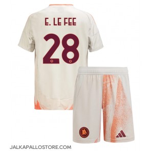 AS Roma Enzo Le Fee #28 Vieraspaita Lapsille 2024-25 Lyhythihainen (+ shortsit)